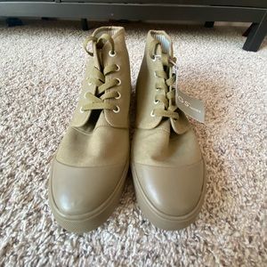 Bangs high top sneakers